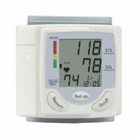 5X (1 db csuklójú vérnyomásmérő egészségügyi monitor vérnyomásmérő S2B1