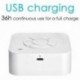 8X (White Noise Machine Sleep Sound Machine15) Nem hurkoló nyugtató hangok a W5P3-hoz