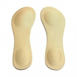 Sárgabarack színű - 1 pár Párnázott talpbetét - Sarokvédő betét - magassarkú cipőbe is - C8V8