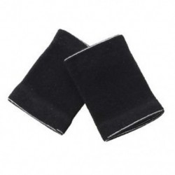 Pár fekete, elasztikus szalag betűkkel nyomtatható csuklótámasz M3F9