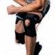 2X (SKDK 1db térdtartó 4 rugós zsanérok Professzionális sport térdtámasz térd L7Q3