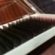 Nagaraku 16Rows barna színű szempilla meghosszabbítás Mink szemöldökhosszabbítás Light M2W4