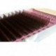 Nagaraku 16Rows barna színű szempilla meghosszabbítás Mink szemöldökhosszabbítás Light M2W4