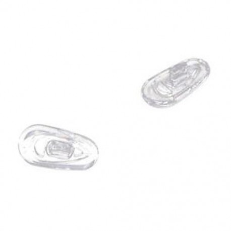 25 pár szilikon szemüveg orrbetét, ovális, nyomja meg a J8T3-at