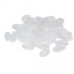 25 pár csavar be lágy szilikon csúszásmentes szemüvegben. Orrpadok ovális X3I8