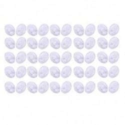 25 pár szilikon szemüveg orrpárna behúzható 9mm-es T2U3 körbe