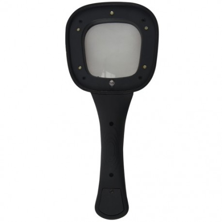 3X (Nagyítóval Nagyító Nagyítóval Vizuális segédeszköz 6 LED-del J9Y6