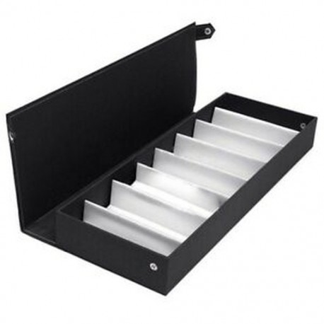 Box Porta napszemüveg tok Pouch Bag szemüveg tok kijelző tálca fekete R1E4