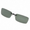 20x (Unisex tiszta sötétzöld polarizált lencse napszemüveg C a szemüvegen R0T7