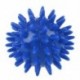 1 db Spikey masszázsgömb puha, a tenyérláb karja nyakához vissza kék, 5.5 cm P6K5