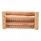 Fa lábhenger faápolási masszázs Reflexológia Relax Relief Massager Spa O7U5