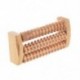 Fa lábhenger faápolási masszázs Reflexológia Relax Relief Massager Spa O7U5