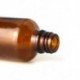 100ML borostyánszínű üvegpalack fekete ATOMISER permetezőkkel, újratölthető Contai S2E4