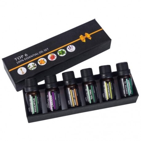 100% tiszta természetes aromaterápiás olajkészlet, 10 ml, nedvesítő számára, vízoldható F K7M2