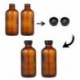 2X (4 darabos 500ml üres üvegpermet-palackok kiváltó vízpermetezőgépek Atomiser L5O7