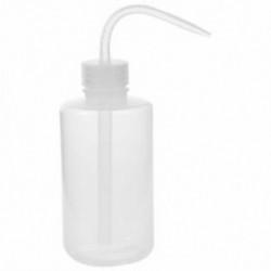 2X (500ml 90 fokos szögletű olajfolyadék-tartó szorító palack tiszta, fehér J8R5)