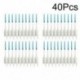 1X (40 db fogak fogpiszkálói fogselyem fogok interdentális ecset tapintó fogak R9T5
