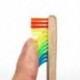 Vaclav 4 db bambusz fogkefe Rainbow bambusz fogkefe rostos fogkefe C N6M8