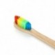 Vaclav 4 db bambusz fogkefe Rainbow bambusz fogkefe rostos fogkefe C N6M8