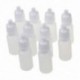 10 db 10 ml 1/3 OZ LDPE műanyag gyermekbiztos csepegtető palackok Olajkrém A9I2