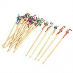 Bambusz japán baba fülviasz-válogató kanál Earwax eltávolító 20db H7T9
