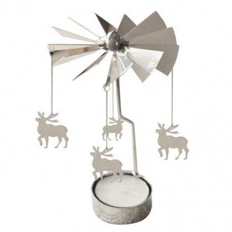 2X (forgó fém körhinta teát gyertyatartó állvány lámpák Xmas A2Z7