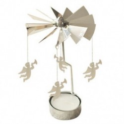 2X (forgó fém körhinta teát gyertyatartó állvány lámpák Xmas A7V2