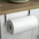 1X (Konyhai papírtartó fogas szövettekercses törülközőtartó fürdőszoba WC-mosogató W4K3