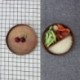 Japán Bento dobozok Fa ebéd doboz Sushi hordozható élelmiszer-tartály, fa M1I8