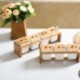 2X (Négyzet alakú kerámia Spice jar Bambusz konyhai kellékek Spice jar Spice palack B5X3