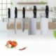 9X (31 cm-es falra szerelt mágneses kés tárolótartó tartótartó rack Strip edény konyha M3M6