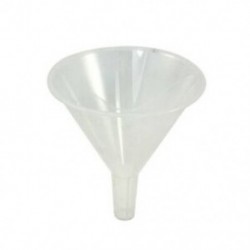 120 mm-es, 11,9 cm-es, szájjal átlátszó műanyag, fehér szűrő tölcsér a K4B7 laboratóriumhoz