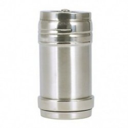2X (Inox Shaker csokoládé kakaó máz kávé cukor só liszt szitáló (4x8cm) W8W3