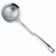 Rozsdamentes acél falra szerelt forró fazék szűrőkanál Spoon vastagságú T6V4 szűrő szűrő