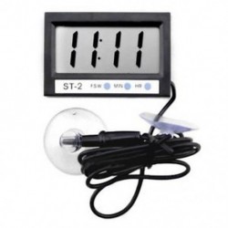 1X (ST-2 beltéri kültéri digitális LCD hőmérő hőmérsékletmérő óra az S2R5 készülékkel