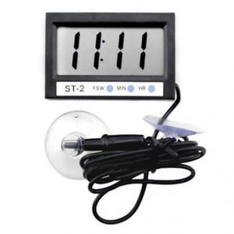 1X (ST-2 beltéri kültéri digitális LCD hőmérő hőmérsékletmérő óra az S2R5 készülékkel