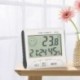 Digitális LCD hőmérő higrométer páratartalom hőmérsékletmérő óra / mágnes T3S7