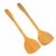 2X (15,55 &quot spatula konyhai edények 3,74&quot  átmérőjű fakanállal biztonságos Z3V3