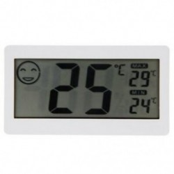 2X (3,3 hüvelykes LCD Mini digitális hőmérő higrométer hőmérséklete és páratartalma me C4N9