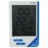 2X (Új bemeneti / kimeneti LCD digitális hőmérséklet-páratartalom-mérő hőmérő, C6H9 higrométer