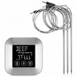 3 db-os szonda digitális húshőmérő vezeték nélküli Bbq Diy ételt főző Thermomet N7H9
