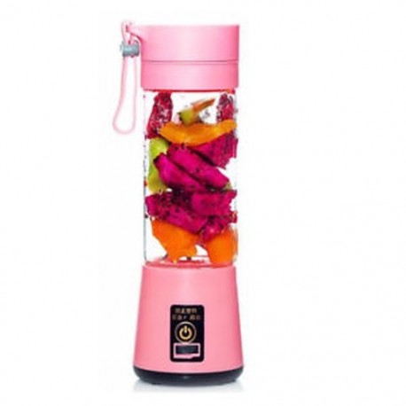 2X (380 ml-es USB újratölthető facsaró palackcsésze gyümölcslé Citrus-turmixgép Lemon Vege N4D4