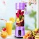 2X (380 ml-es USB újratölthető facsaró palackcsésze gyümölcslé Citrus-turmixgép Lemon Vege N4D4