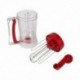 2X (Kézi palacsintagép 800ml / 26,7 OZ Cupcake-tölcsér-adagoló Cre V1U8