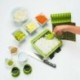 2db Zöld - Sushi formázó szett - nigiri - onigiri - bento készítéséhez is - S6I3