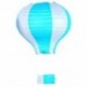 Narancssárga csík - 12 hüvelykes hőlégballon papír lámpa lámpaernyő mennyezeti fény esküvői party I4J8