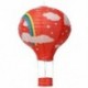 Narancssárga csík - 12 hüvelykes hőlégballon papír lámpa lámpaernyő mennyezeti fény esküvői party I4J8