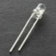 2X (50 db 3 mm-es fehér fényű diszkrét LED-es izzó világító dióda F6S6)