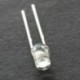 2X (50 db 3 mm-es fehér fényű diszkrét LED-es izzó világító dióda F6S6)
