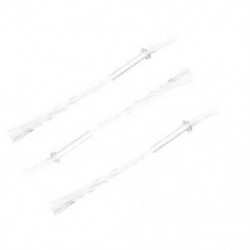 2X (3 db üvegcső olajlámpás kanóc tartó adapter 4,7 hüvelykes kerek pamut V7C1